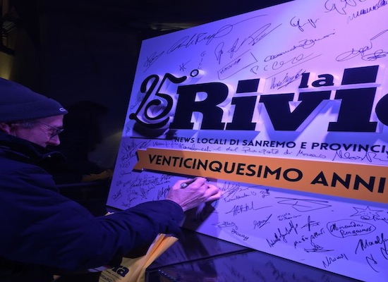 25 anni del settimanala la riviera