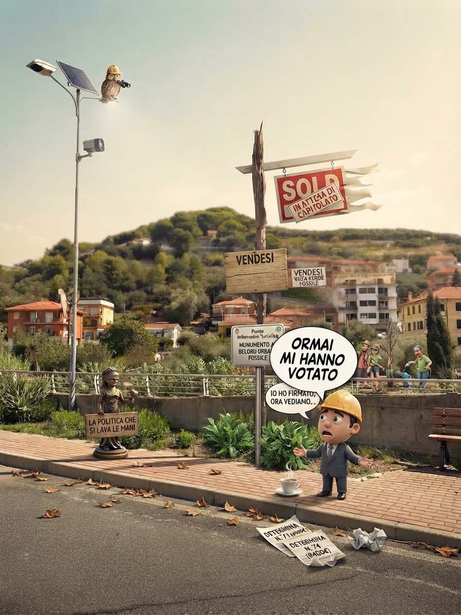 San lorenzo al Mare la gestione del  verde pubblico