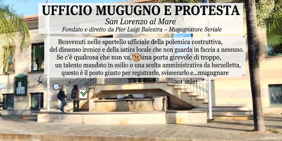 san lorenzo al Mare ufficio Mugnugni e Proteste