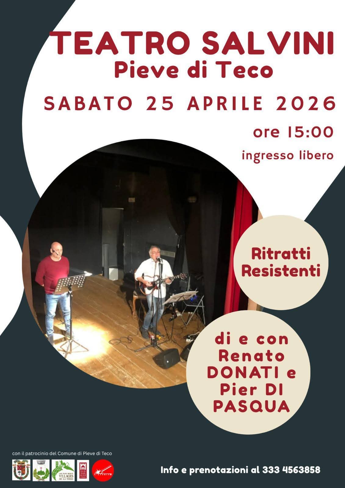 25 april a pieve di teco