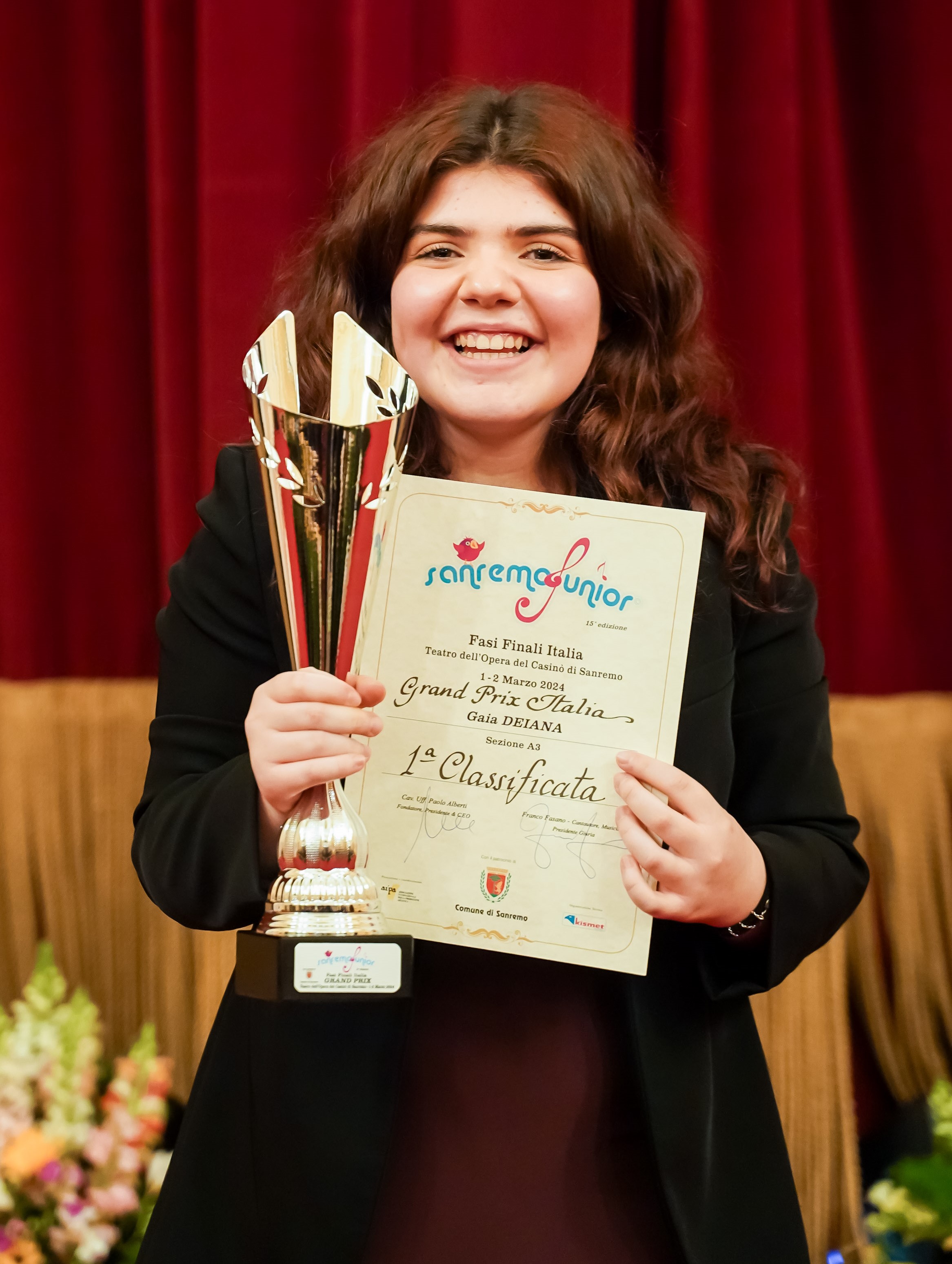 Gaia Deiana Premiazione