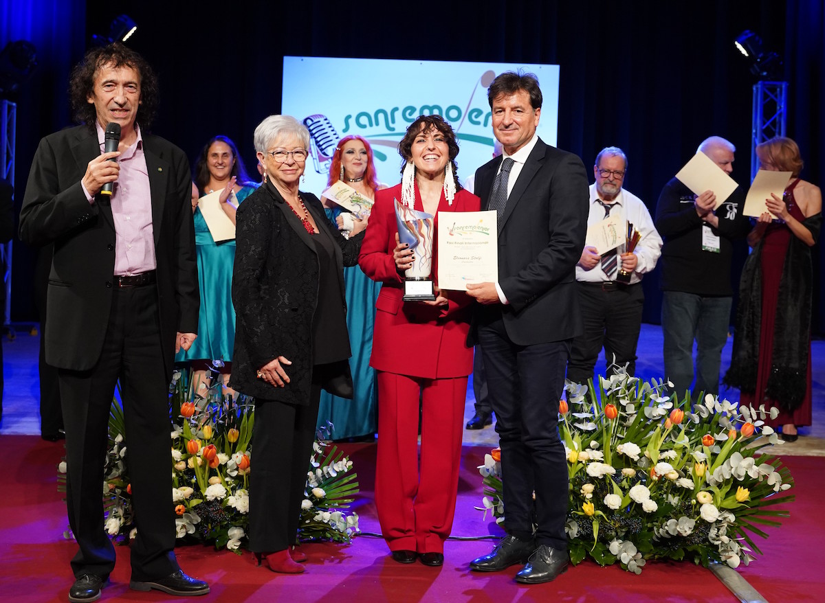 5° edizione sanremoSenior 2021foto della vincitrice