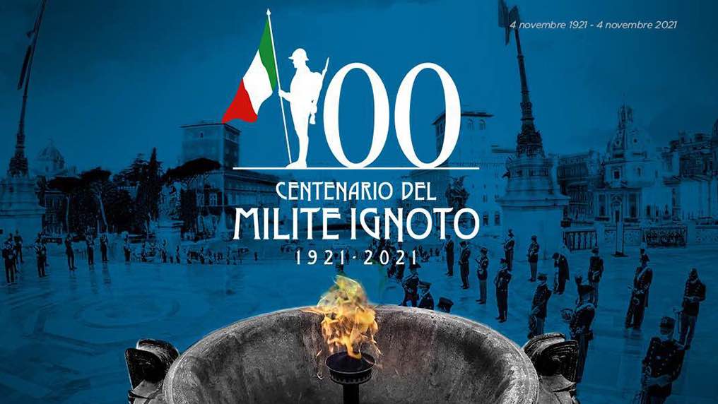 locandina celebrativa centenario milite Ignoto