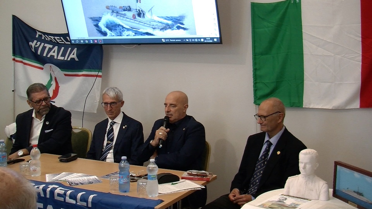 Il senatore Gianni Berrino ricorda l'impresa di premuda