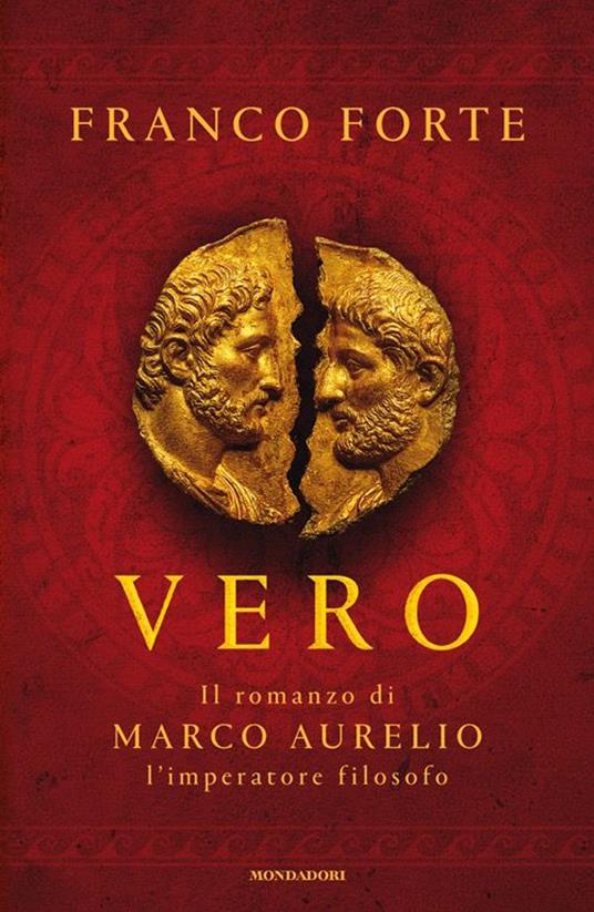 la copertina di vero il romanzo di marco aurelio