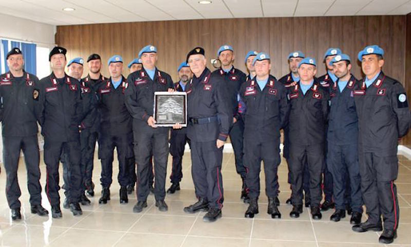 visita generale carabinieri libano