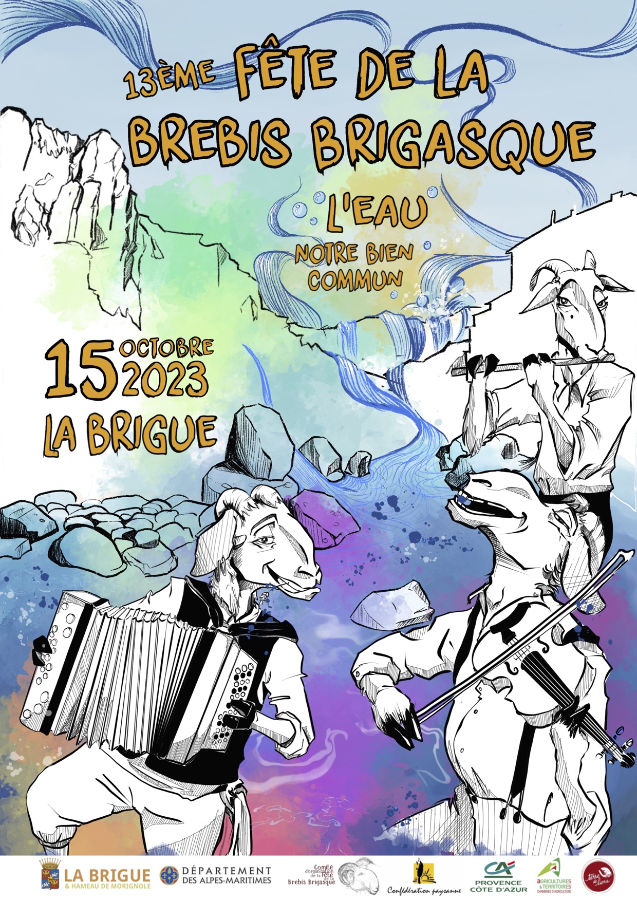 locandina 13°festa della pecora brigasca 