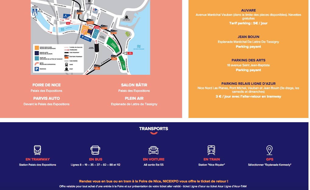 accesso fiera di nizza