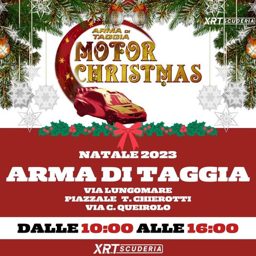  Locandina arma di taggia 1° ‘Motor Christmas
