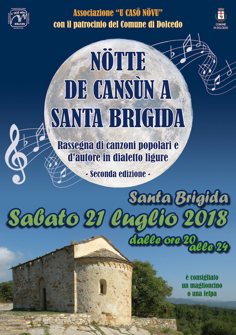 Locandina Santa Brigida 2018