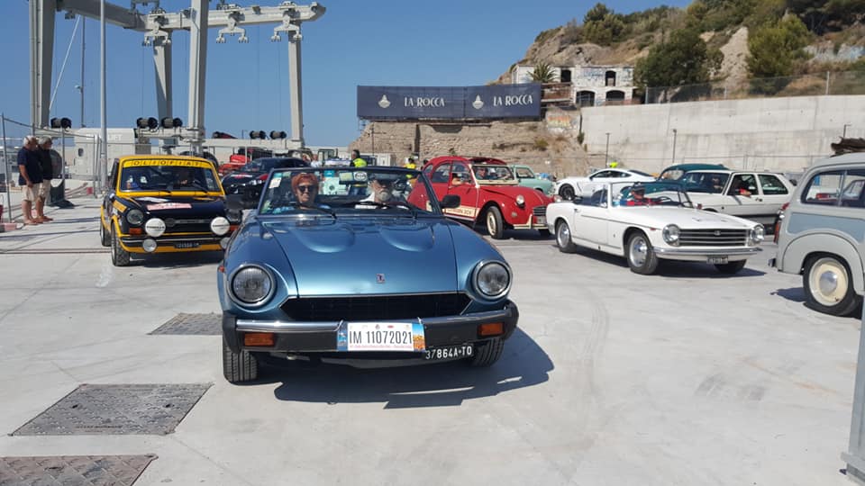 Raid Riviera Fiori la partenza da ventimiglia