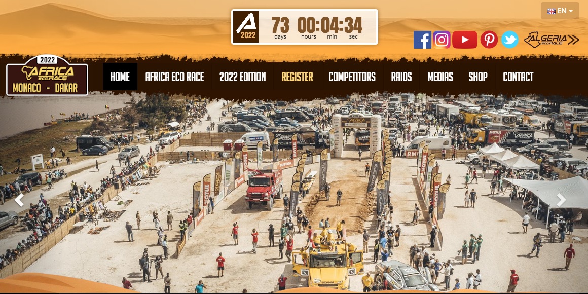 africa eco race 2022 il sito ufficiale