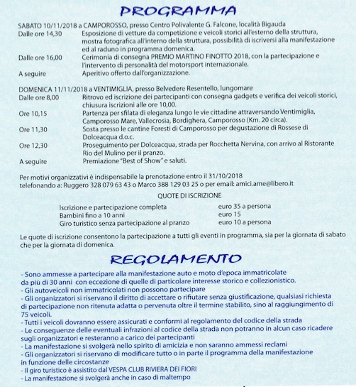 programma raduno intemelio 2018