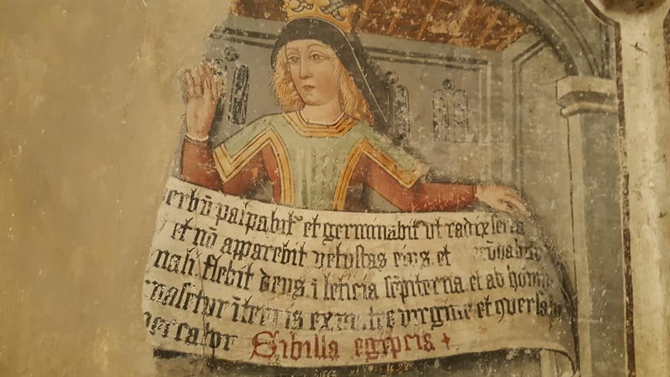 affresco sulla teoria sibille biazaci