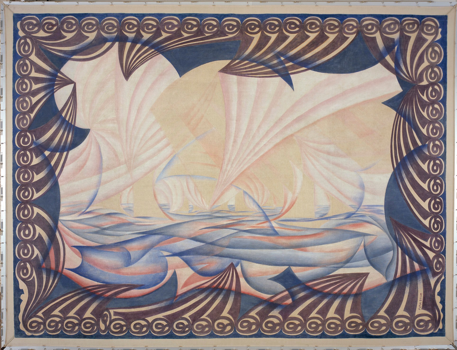 quadro in mosrtra di GIACOMO BALLA MILANO