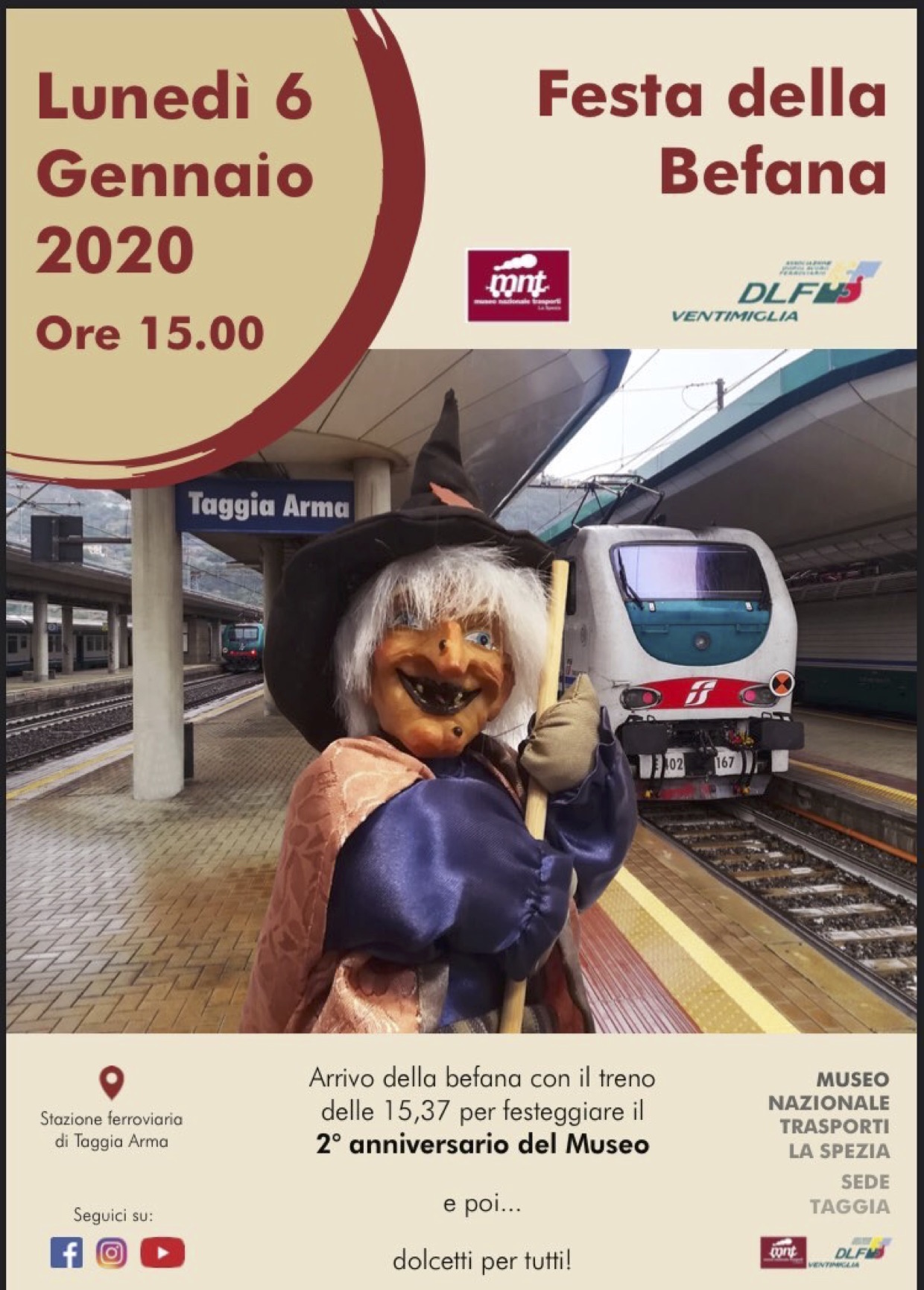 Locandina Festa della Befana 2020