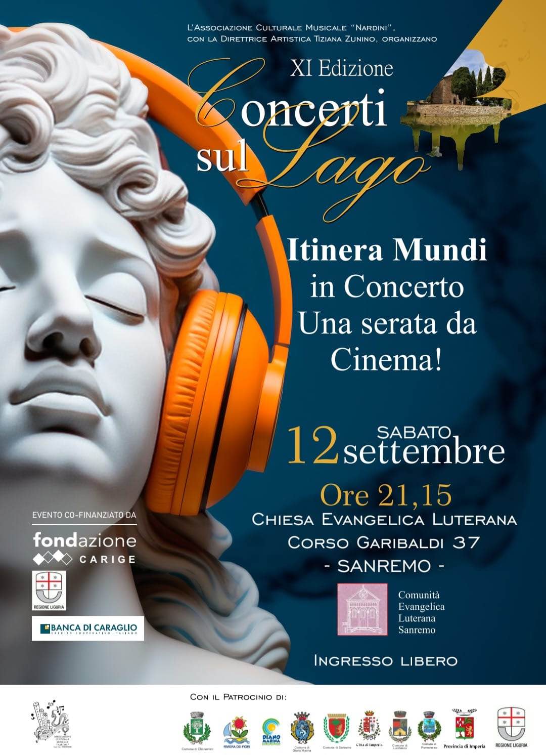 locandina  Concerti sul Lago sanremo