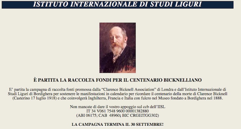 campagna 100 Anni bicknell