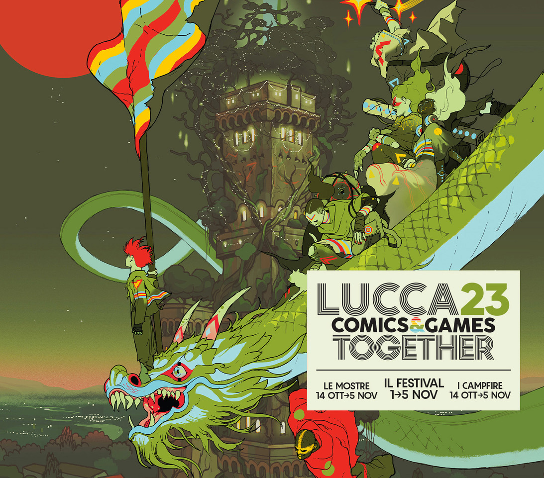 locandina Lucca Comics Games 2023