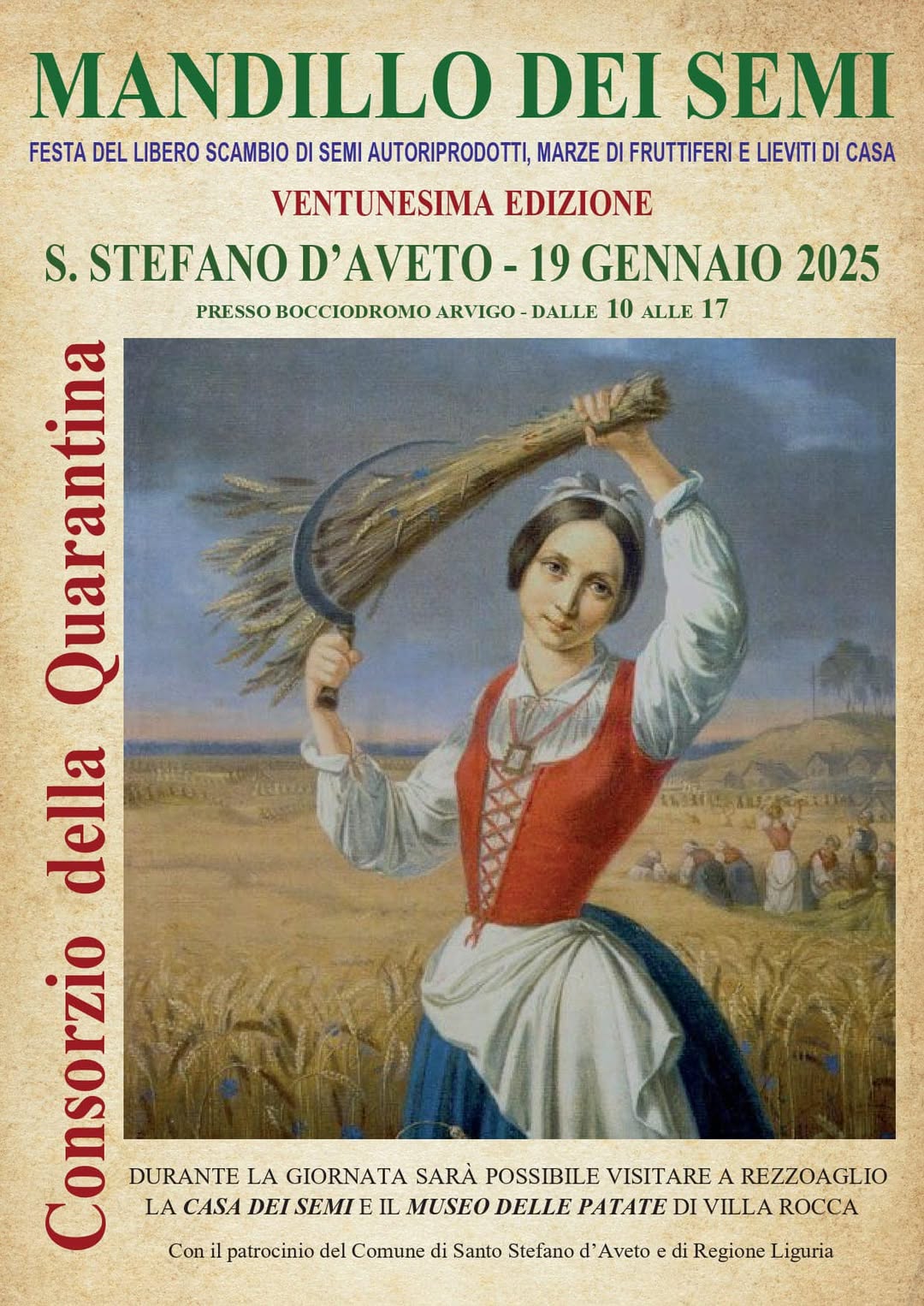 locandina mandillo dei semi 2025