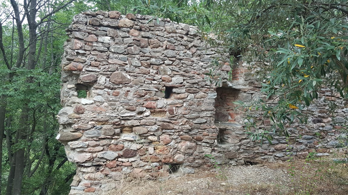 ortoveroi primo piano i resti del castello