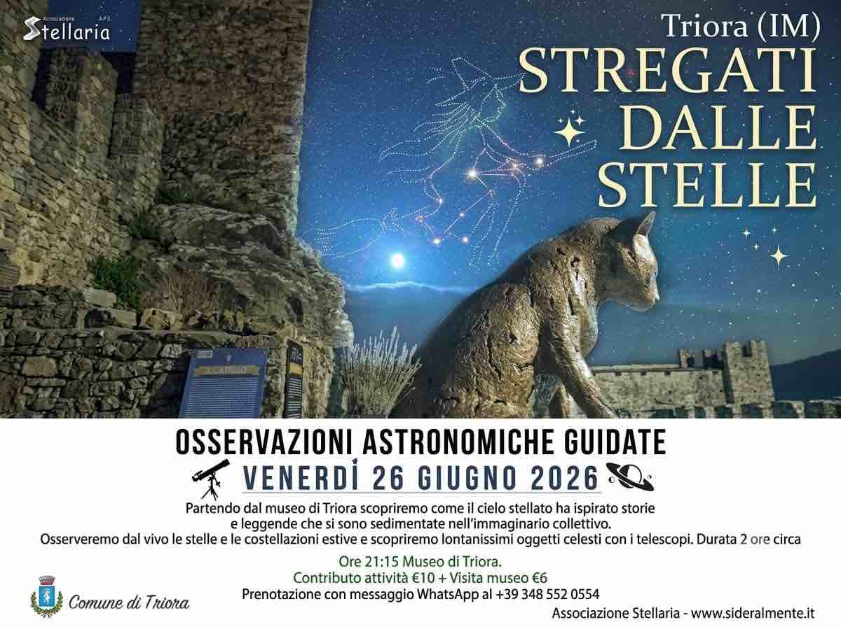 locandina evento stregati stelle triora
