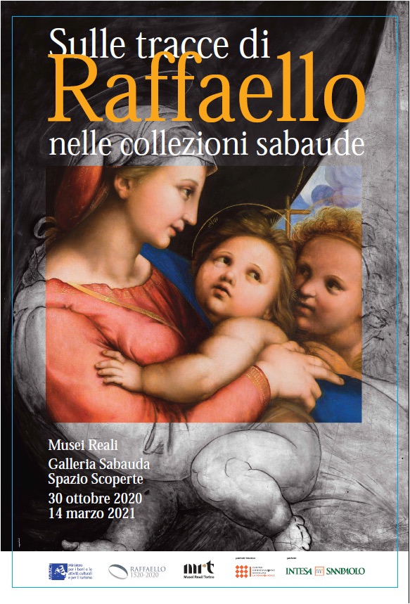 locandina mostra tracce di raffaello