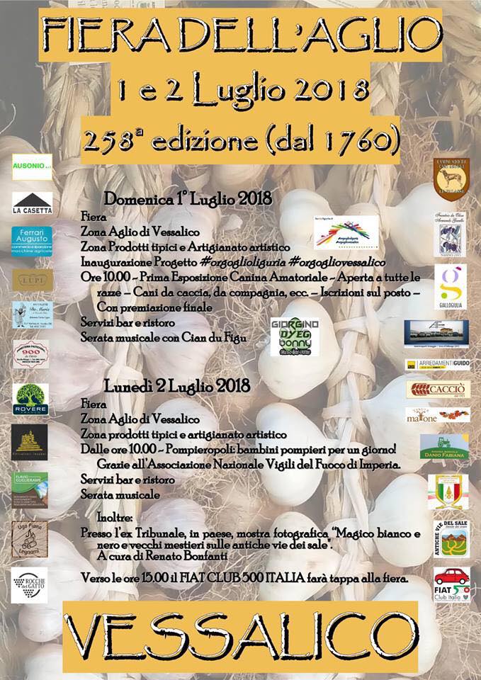 vessalico fiera del aglio