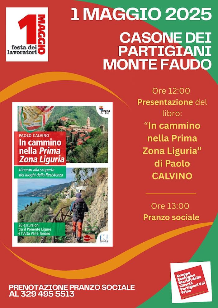 festa 1 maggio al cosone dei partigiani