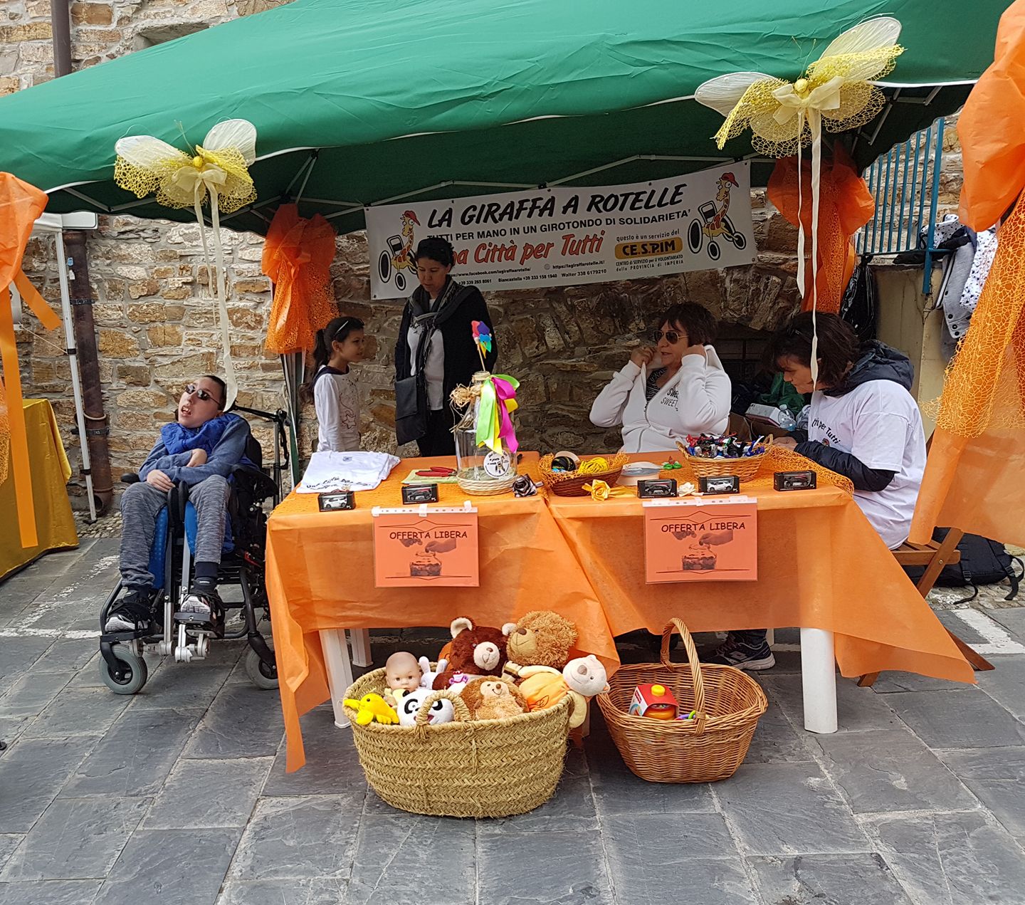 la giraffa a rotelle