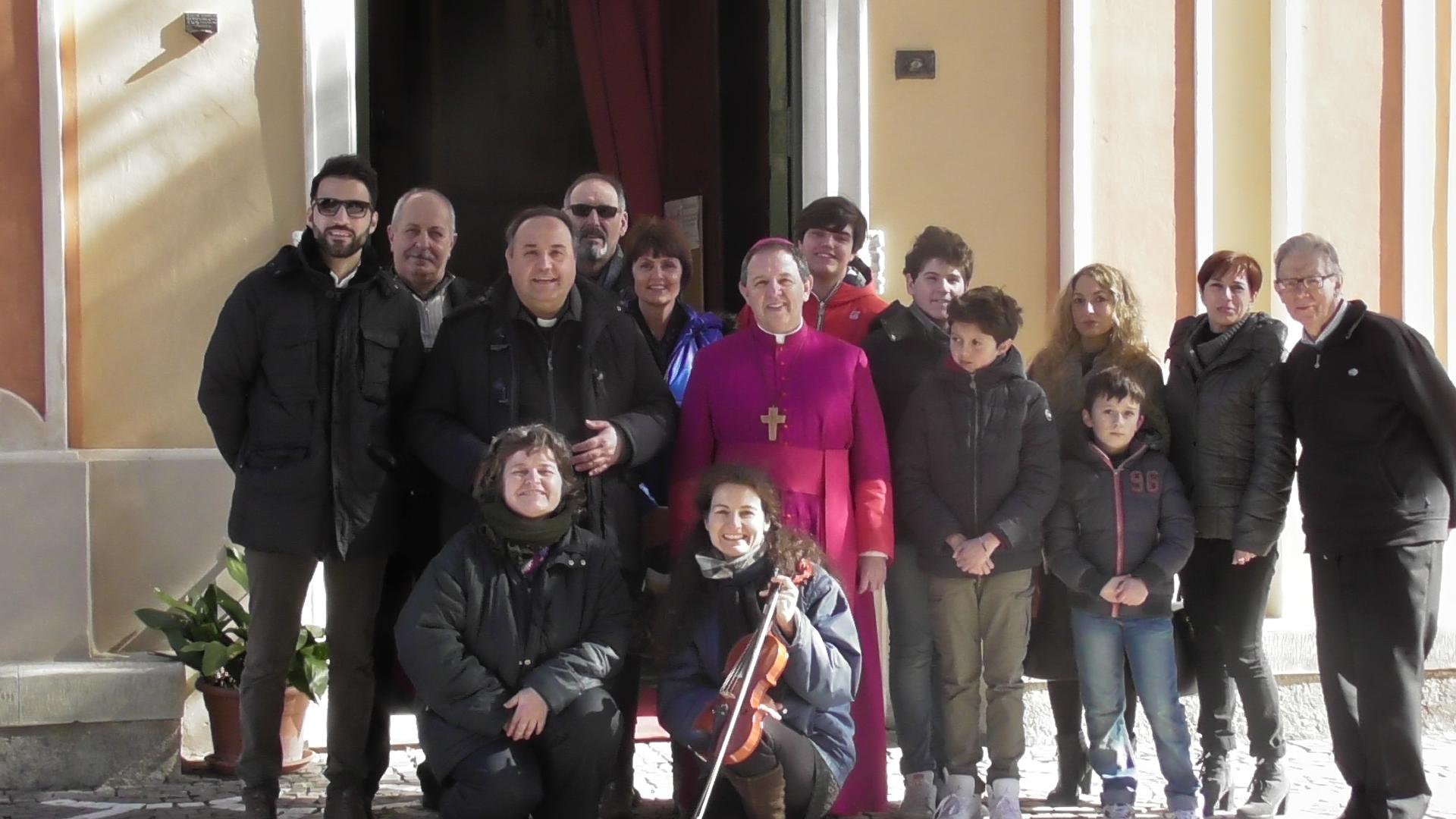 San Lorenzo al Mare visita pastorale di S.E. Mons. Antonio Suetta
